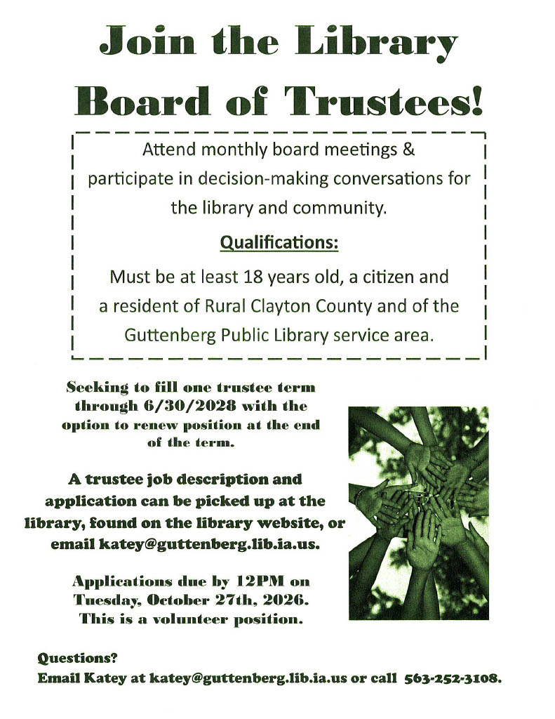 Guttenberg Trustee listing.jpg